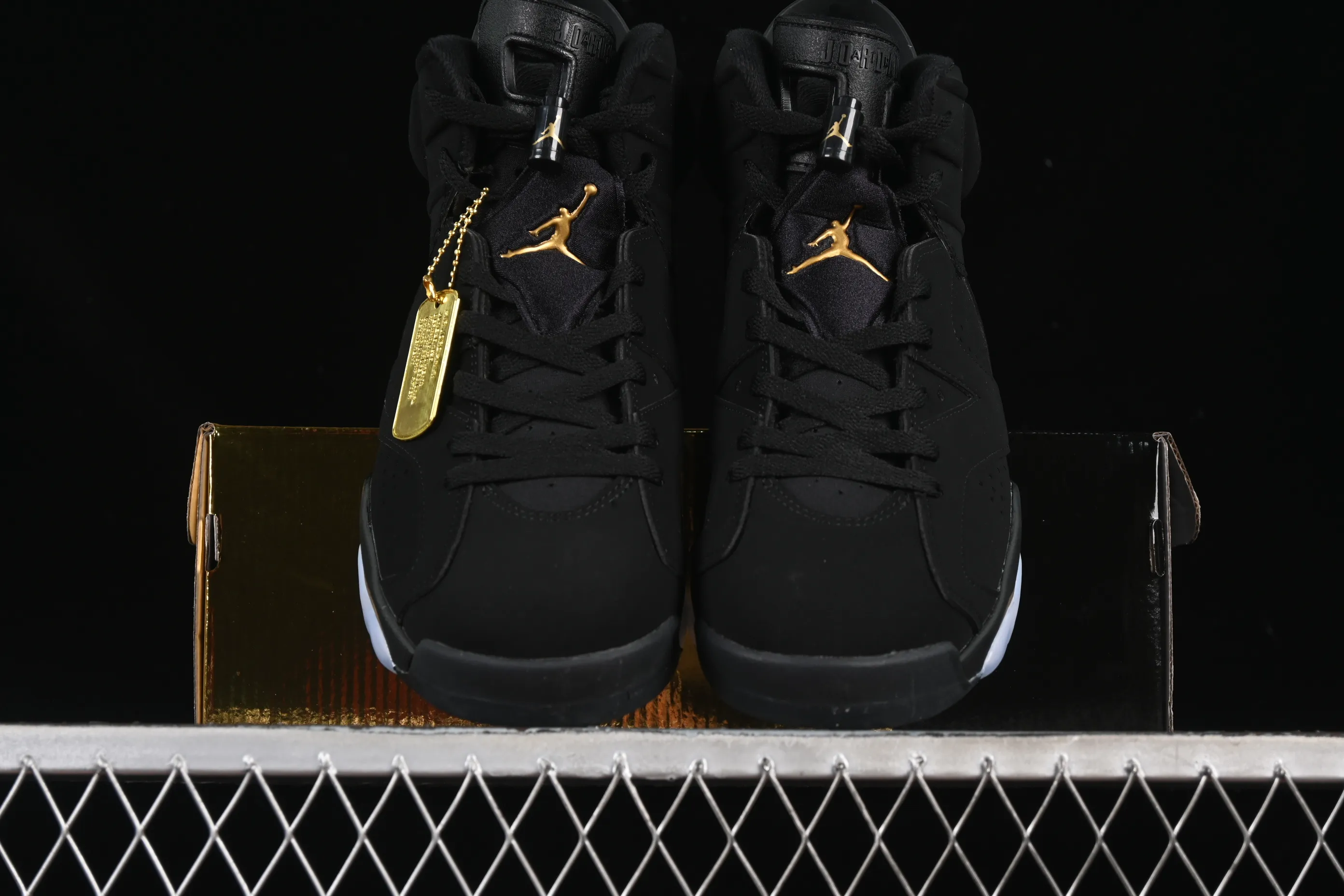 All Categories Air Jordan Jordan Series Basketball Shoes Air Jordan 6 Air Jordan 6 "DMP" AJ6 Joe 6 Black Gold Men's Cultural Basketball Shoes CT4954-007